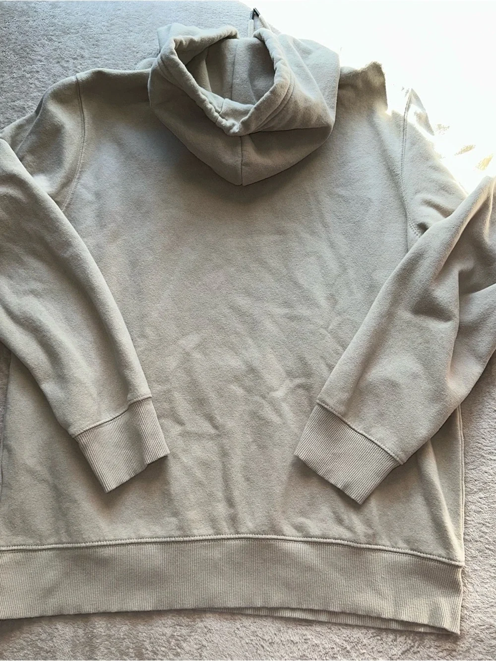 The North Face Men's Tan Camo Logo Hoodie Large